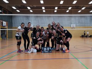 Volleyball Damen 1 TSV Hanau Regionalliga gegen Eintracht Frankfurt 12.10.2019