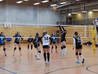 Damen1 Volleyball Regionalliga 10.10.2020 gegen Auerbach