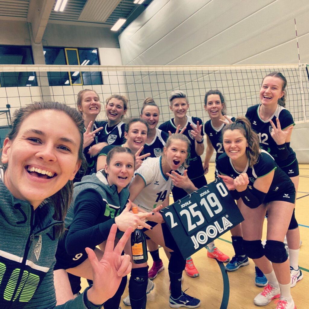 3:0  Sieg der Volleyball Damen1 gegen die TSG 1846 Mainz-Bretzenheim in der Aufstiegsrunder Regionalliga Südwest