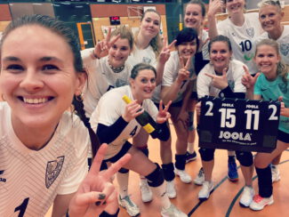 TSV 1860 Volleyball Damen gewinnen im Tiebreak gegen HTG Bad Homburg