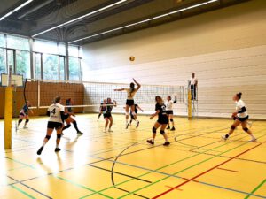 TSV 1860 Hanau Volleyballerinen gegen Bommersheim in der Oberliga Hessen