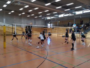 Volleyball Damen des TSV 1860 Hanau besiegen in der Oberliga Hessen die Gäste der VG Gelnhausen mit 3:0
