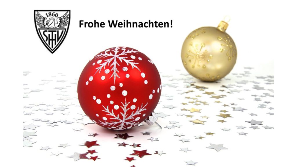 Frohe Weihnachten wünscht der TSV 1860 Hanau allen Mitgliedern und Freunden