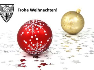 Frohe Weihnachten wünscht der TSV 1860 Hanau allen Mitgliedern und Freunden