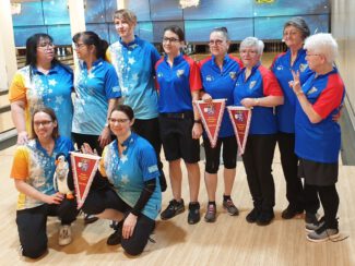 TSV 1860 Hanau Bowling Damen 1 und 2 Hessenmeister 2024