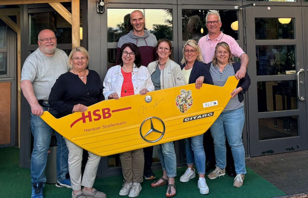 Der wiedergewählte Vorstand des TSV 1860 Hanau