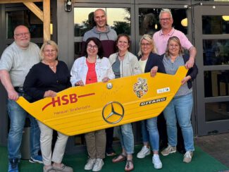 Der wiedergewählte Vorstand des TSV 1860 Hanau
