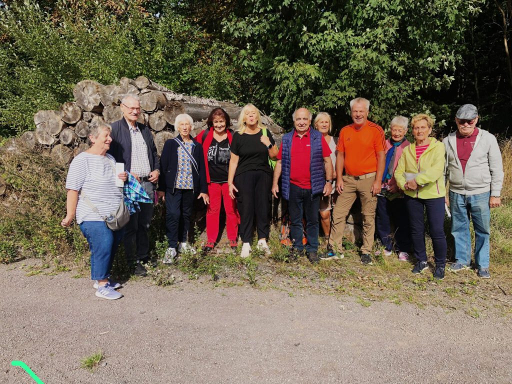 Die Wanderabteilung beim Landeswandertag 2025