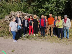 Die Wanderabteilung beim Landeswandertag 2025