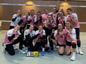 Volleyball Mädels unterliegen in der Oberliga Marburg mit 0:3