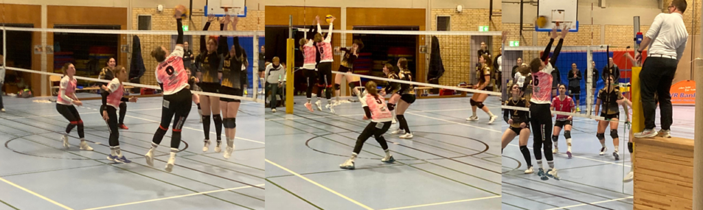 Volleyball Damen TSV Hanau gegen VGG Gelnhausen Oberliga Hessen