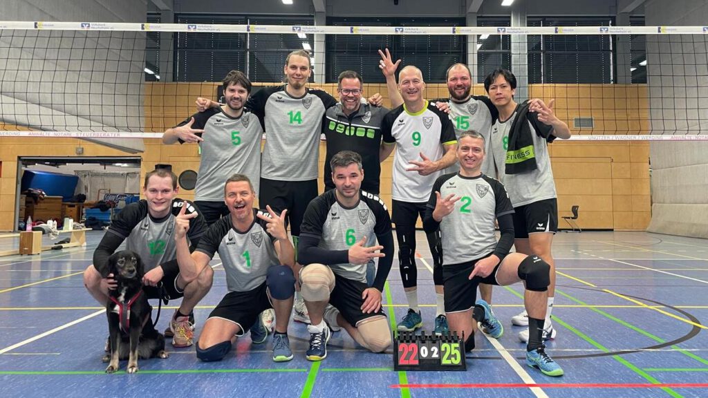 TSV 1860 Hanau Volleyballer besiegen TV Waldgirmes III