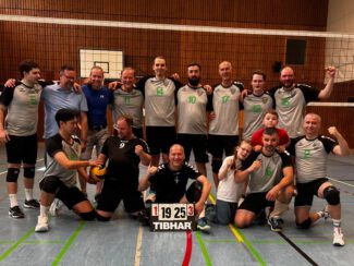 TSV Volleyballer gewinnen vorsorgliches Aufstiegsspiel in die Landesliga Nord