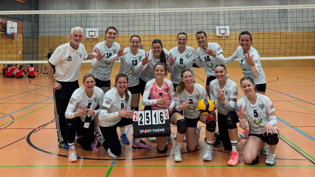 Volleyball Damen des TSV 1860 verzeichnen im ersten Hiemspiel Sieg