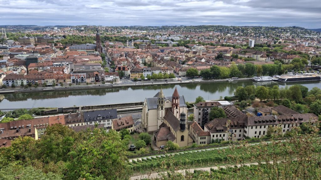 Badminton on Tour: Würzburg von oben