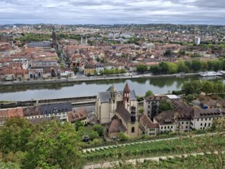 Badminton on Tour: Würzburg von oben